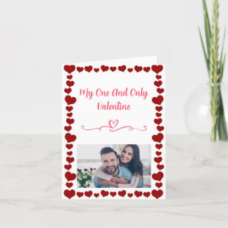 Personalised Valentine's Day Card