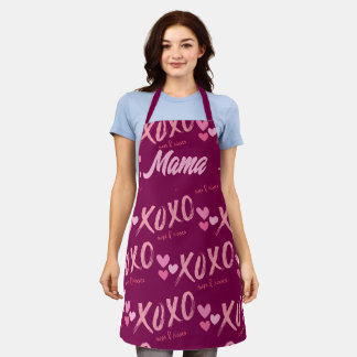 Personalised Valentine's Day Gift For Mum Apron