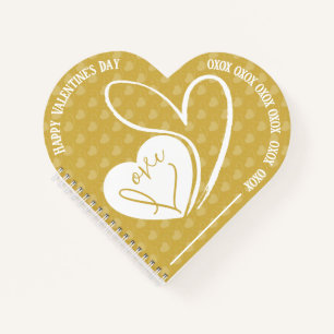 Personalised Valentine's Day Love Notebook