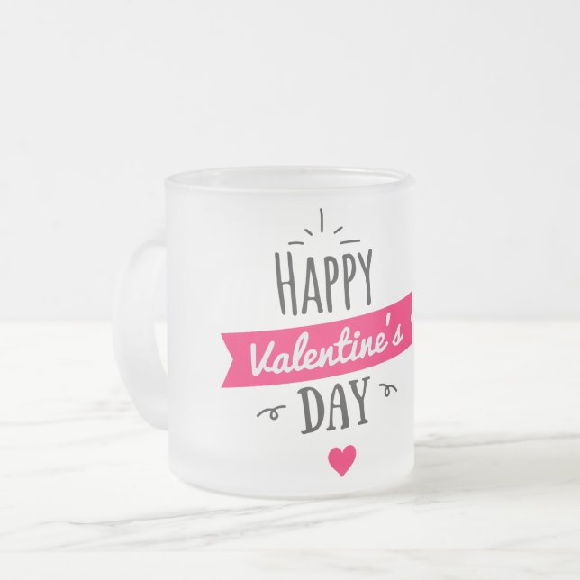 Personalised Valentine's Day Mugs (Front Left)