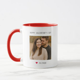 Personalised Valentine's Day Photo Mug