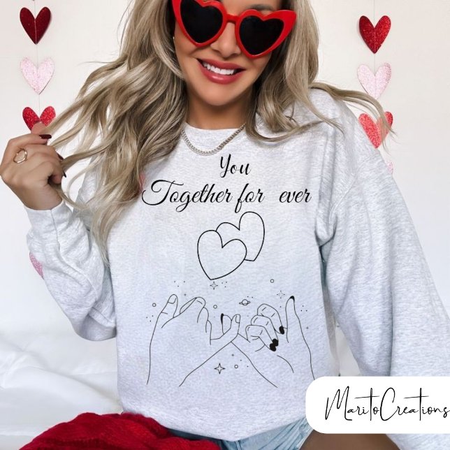 Personalised Valentine's Day sweater for couples (Creator Uploaded)