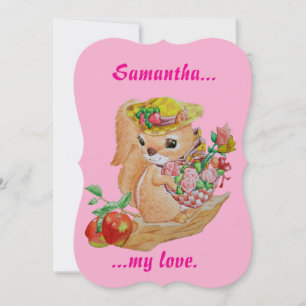 Personalised Valentine's Greeting Card 