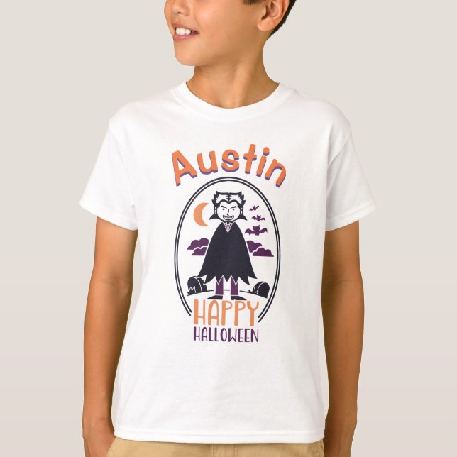 Personalised Vampire T-Shirt (Front)