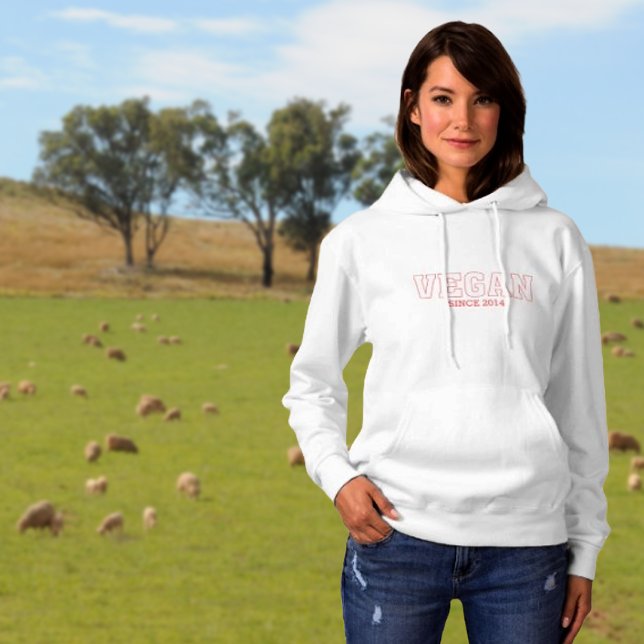 Personalised Vegan  Hoodie (Creator Uploaded)