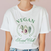 Personalised Vegan Social Club Custom Place & Year