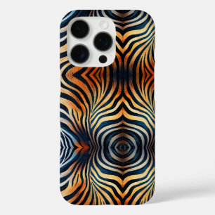 Personalised Vibrant Zebra Stripes: Colourful  iPhone 16 Pro Case