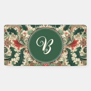 Personalised Victorian/Christmas Banner