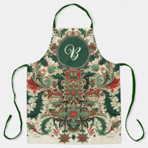 Personalised Victorian/Classic/Vintage Christmas Apron