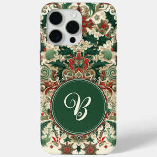 Personalised Victorian/Classic/Vintage Christmas iPhone 15 Pro Max Case