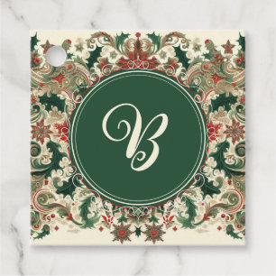 Personalised Victorian/Classic/Vintage Christmas Favour Tags
