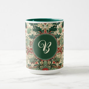 Personalised Victorian/Classic/Vintage Christmas Mug