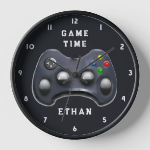 Personalised Video Gamer Clock