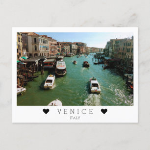 Personalised, views of Grand Canal, Venice, Italy Postcard