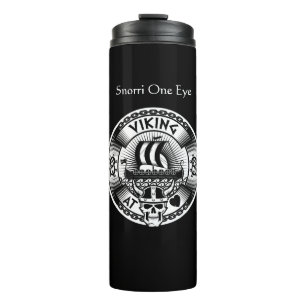 Personalised Viking at Heart Thermal Tumbler