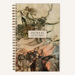 Personalised Viking Myth Wagner Dotted Journal