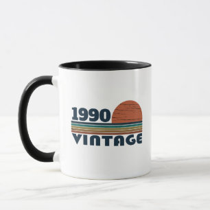 Personalised vintage 35th birthday gift mug