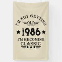 Personalised vintage 35th birthday party