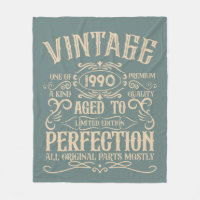 Personalised vintage 35th birthday party