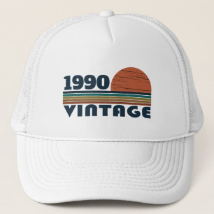 Personalised vintage 35th birthday party trucker hat