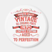 Personalised vintage 55th birthday party