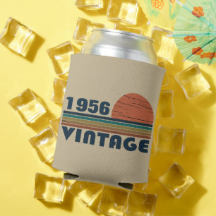 Personalised vintage 65th birthday gift can cooler
