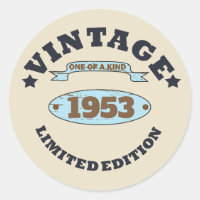 Personalised vintage 70th birthday