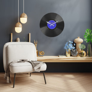 Personalised Vintage 78 Record Wall Clock
