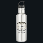 Personalised Vintage Aged To Perfection Birthday 710 Ml Water Bottle<br><div class="desc">Black and gold fun vintage aged to perfection adult birthday gift idea for men,  great for any age birthday celebration,  or other occasions. Custom it with your own text.</div>