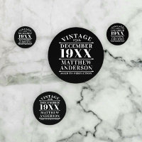 Personalised Vintage Aged to Perfection