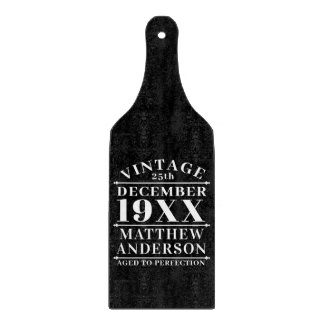 Personalised Vintage Aged to Perfection Cutting Board
