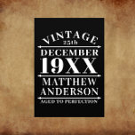 Personalised Vintage Aged to Perfection Flyer<br><div class="desc">Personalised vintage aged to perfection design could be a great gift for your friends or family member,  or you can use it yourself.</div>