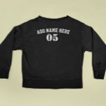 Personalised Vintage Baseball Name Number Retro Sweatshirt<br><div class="desc">Personalised vintage baseball name number retro design  can be good for you if you love Baseball. Or it could be a great gift for those who loves baseball.</div>