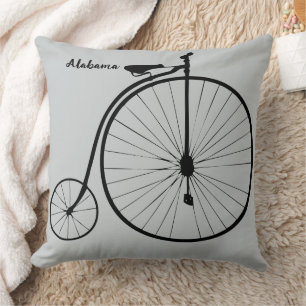 Personalised Vintage Bicycle Cushion