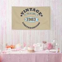 Personalised vintage birthday gift