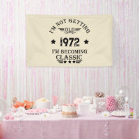 Personalised vintage birthday gift black