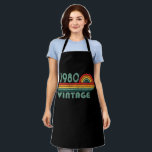 Personalised vintage birthday gifts apron<br><div class="desc">You can add some originality to your wardrobe collection with this vintage classic birthday graphic design with awesome typography font lettering; It is a great gift for men, women, husbands, wife, girlfriend, and boyfriend who will love this one-of-a-kind artwork. The best and most fun holiday present for your happy birthday...</div>