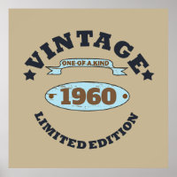 Personalised vintage birthday party