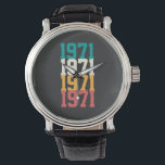 Personalised Vintage Birthday  Watch<br><div class="desc">Birthday is special and you must not forget a birthday gift buy the best personalise gifts for your friends and loved ones who born in year you can customise the year.</div>