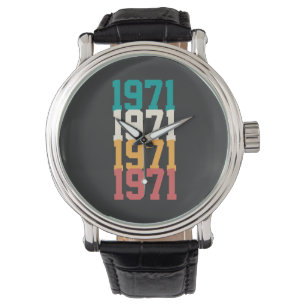 Personalised Vintage Birthday Watch