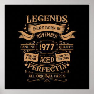 Personalised vintage birthday whiskey themed poster