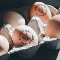 Personalised Vintage Chicken Egg