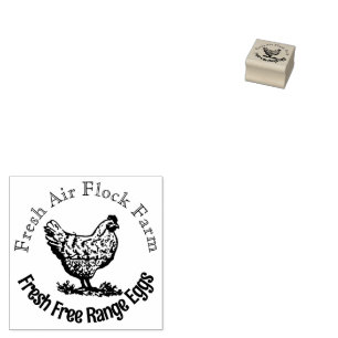 Personalised Vintage Egg Stamp