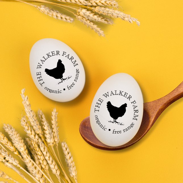 Personalised Vintage Egg Stamp (Creator Uploaded)