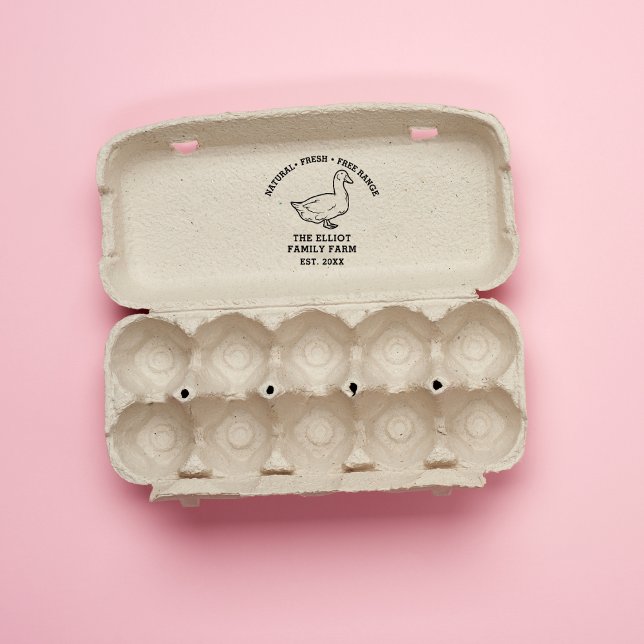 Personalised Vintage Family Farm  Rubber Stamp (Creator Uploaded)