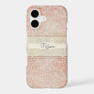 Personalised Vintage French Regency Lace Etched