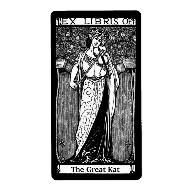 Personalised Vintage Lady (Front)