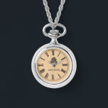 Personalised Vintage Look Roman Numeral Beehive  Watch<br><div class="desc">Modern Vintage look clock design featuring a skep beehive and roman numerals. Personalise with your name.  Ideal for beekeepers or those love honey bees.</div>