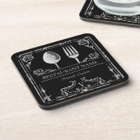 Personalised Vintage Ornate Silverware Restaurant