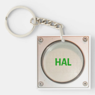 Personalised Vintage Oscilloscope Display Screen Key Ring